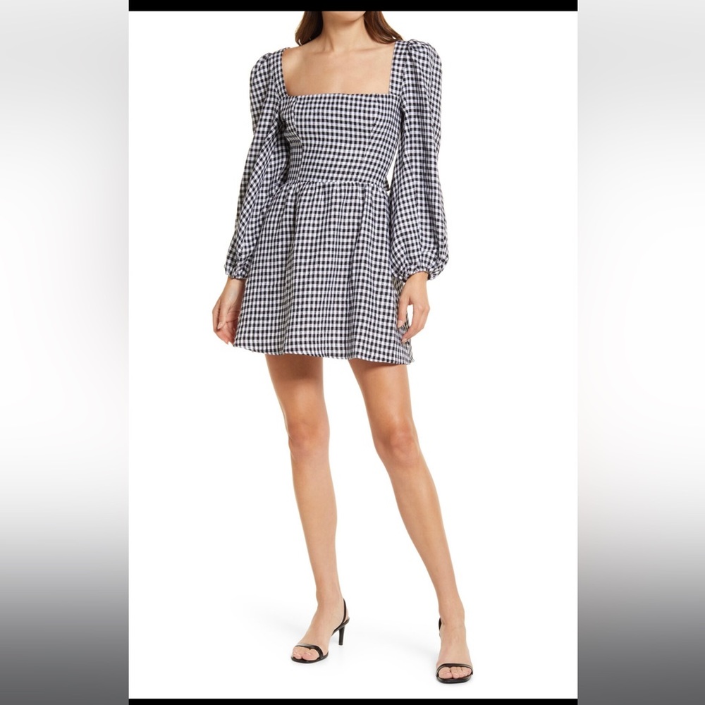 Reformation Brodie Linen Dress